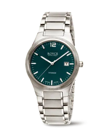 Boccia - Pure Titanium Watch With Green Face