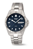 Boccia - Pure Titanuium/Navy Dial