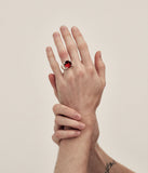 Stolen Girlfriends Club - Claw Ring Garnet