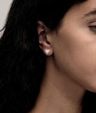 Stolen Girlfriends Club - Love Claw Earrings Pink Opal Gold Plate