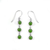 Nick Von K - Pounamu 3 Muses Earrings