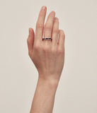 Stolen Girlfriends Club - Halo Cluster Ring Garnet