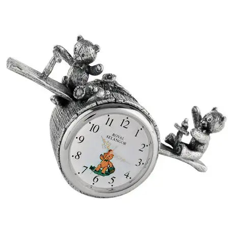Royal Selangor - Teddy Bears' Picnic Playtime Table Clock