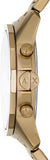 Armani Exchange - Chronograph Bronze Gold-Tone Stainless Steel Watch