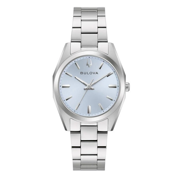 Bulova - Surveyor Quartz 31 mm Light Blue Stainless Steel Bracelet