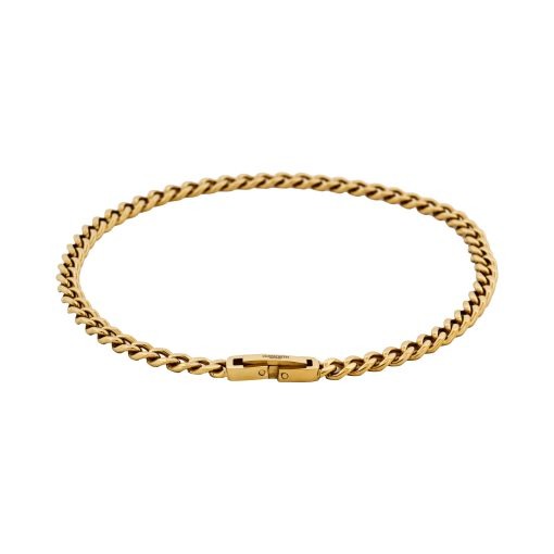 Cudworth - Classic Cuban Link Bracelet Ion Plated Gold