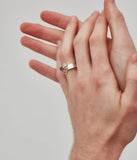 Stolen Girlfriends Club - Love Claw Ring Mystic Quartz