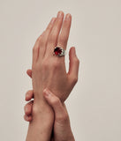 Stolen Girlfriends Club - Claw Ring Garnet