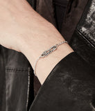 Stolen Girlfriends Club - Scripted Pin Bracelet Silver