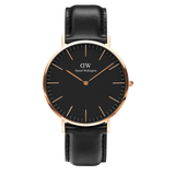 Daniel Wellington - Sheffield Black 40mm Rose Gold Watch