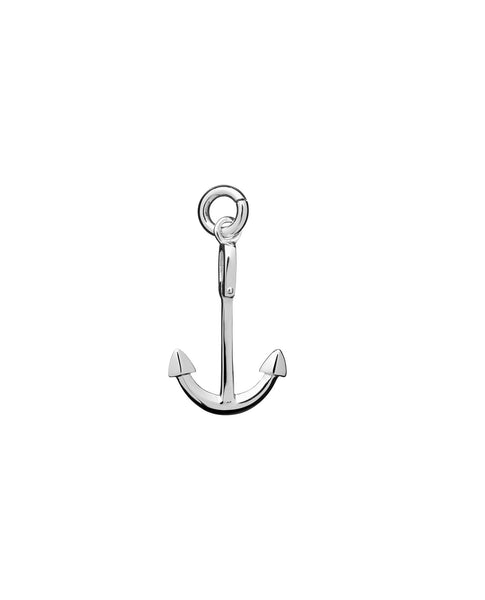 Karen Walker - Mini Anchor Charm Silver