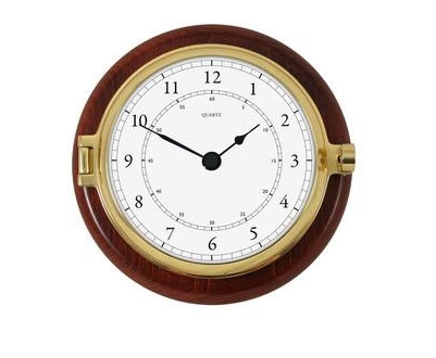 Fischer - Nautical Brass Clock