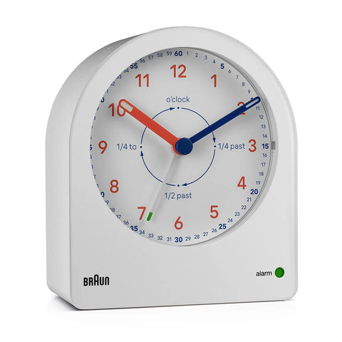 Braun - Time Teller Alarm Clock White