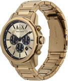 Armani Exchange - Chronograph Bronze Gold-Tone Stainless Steel Watch