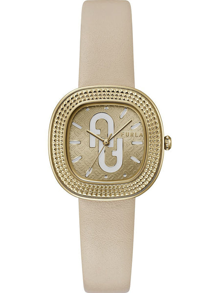 Furla - TV Shape Gold Watch