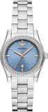 Emporio Armani - Women's Federica Blue/Steel Watch