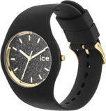 Ice Watch - Black Silicone Glitter Watch