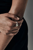 Stolen Girlfriends Club - Precious Punk Ring Green Amethyst