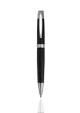 Cudworth - Ballpoint Pen, SilverWeave: Silver Black Mesh