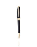 Cudworth - Ballpoint Pen, Gold Touch: Black Lacquer & 14K Gold Plated