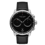 NordGreen - Pioneer Black & Steel Watch