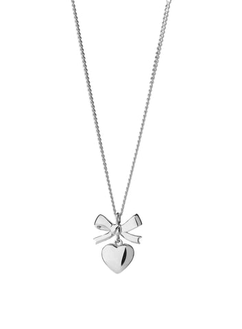 Karen Walker -  Mini Superlove Necklace 45cm Sterling Silver