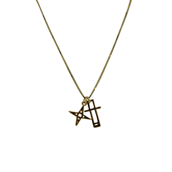 Lindi Kingi - Star Crossed Loves Necklace Gold