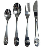 Children's Cutlery 4pc Set - Dinosaurs
