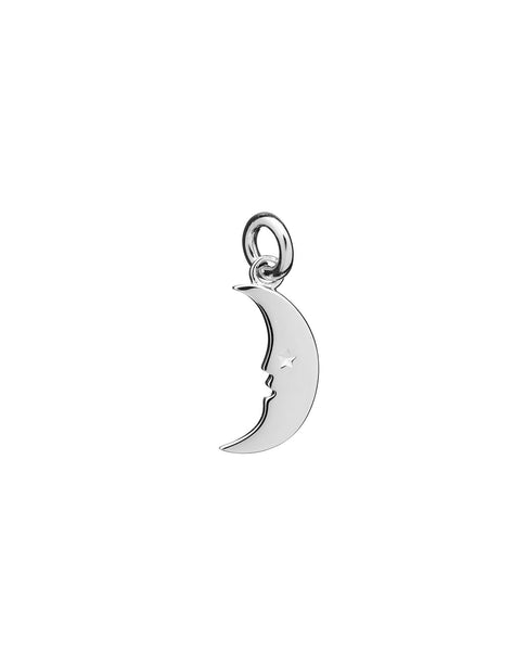 Karen Walker - Mini Moon Charm Silver