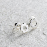 Najo - Wildflower Stud Earring Silver