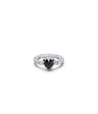 Stolen Girlfriends Club - Love Claw Bar Ring Silver