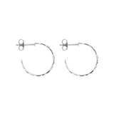 Najo - Weave Stud Hoop Earring