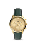 Fossil - Neutra Chronograph Dark Green Leather Watch