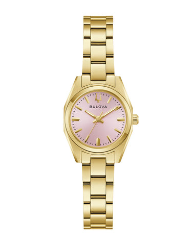 Bulova - Ladies Surveyor Mini Gold & Pink