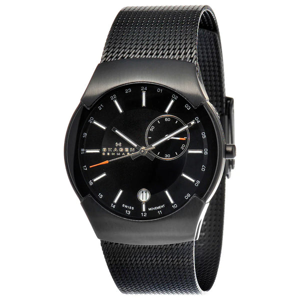 Skagen - Black Label Swiss Quartz Black Men's Watch