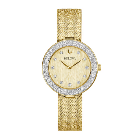 Bulova - Ladies Quartz Gold Watch