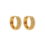 Najo - Chia Huggie Earrings Gold Plated