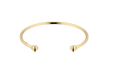 Brent Weatherall - 9ct Yellow Gold Hollow Cuff Bangle