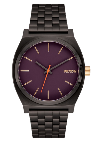 Nixon - Time Teller Gunmetal Gold & Blackberry