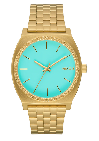 Nixon - Time Teller Gold & Turquoise