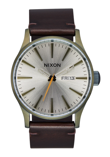 Nixon - Sentry Leather Vintage White/Surplus