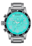 Nixon - 51-30 Chrono Silver/Turquoise