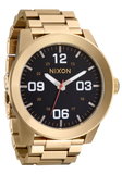 Nixon - Corporal Stainless Steel Watch Yellow Gold/Black