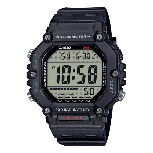 Casio - Digital Large Black Case