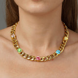 Dyrberg/Kern -  Angelina Pastel Multi Necklace