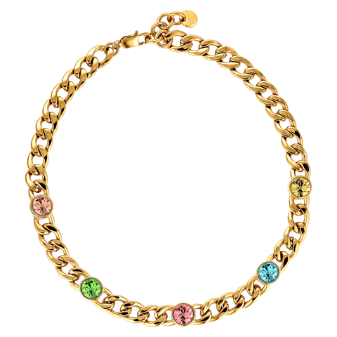 Dyrberg/Kern -  Angelina Pastel Multi Necklace