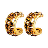 D/K & Co - Astor SG Brown Earrings