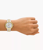 Armani Exchange - Womens Two-Hand Two-Tone Watch