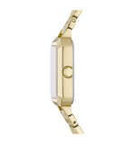 Armani Exchange -  Square Gold Tone Watch