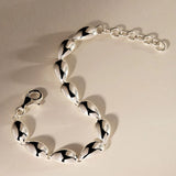 Najo - Sunshower Link Bracelet Silver